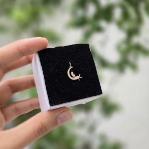 آویز ماه و دختر