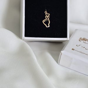 آویز انگشت قلبی کد 25
