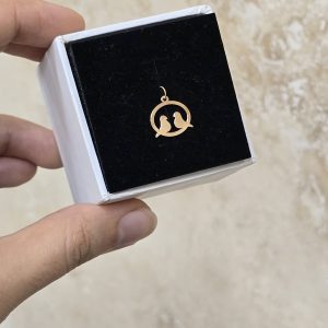 آویز دو پرنده در دایره کد147