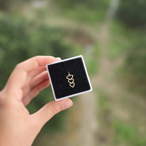 آویز سه قلب کد 102