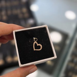 آویز قلب کج کد 136