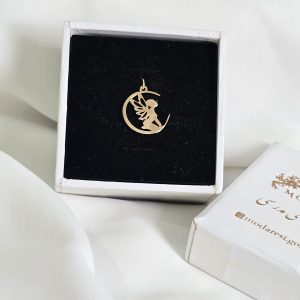 آویز ماه و دختر نشسته کد 169