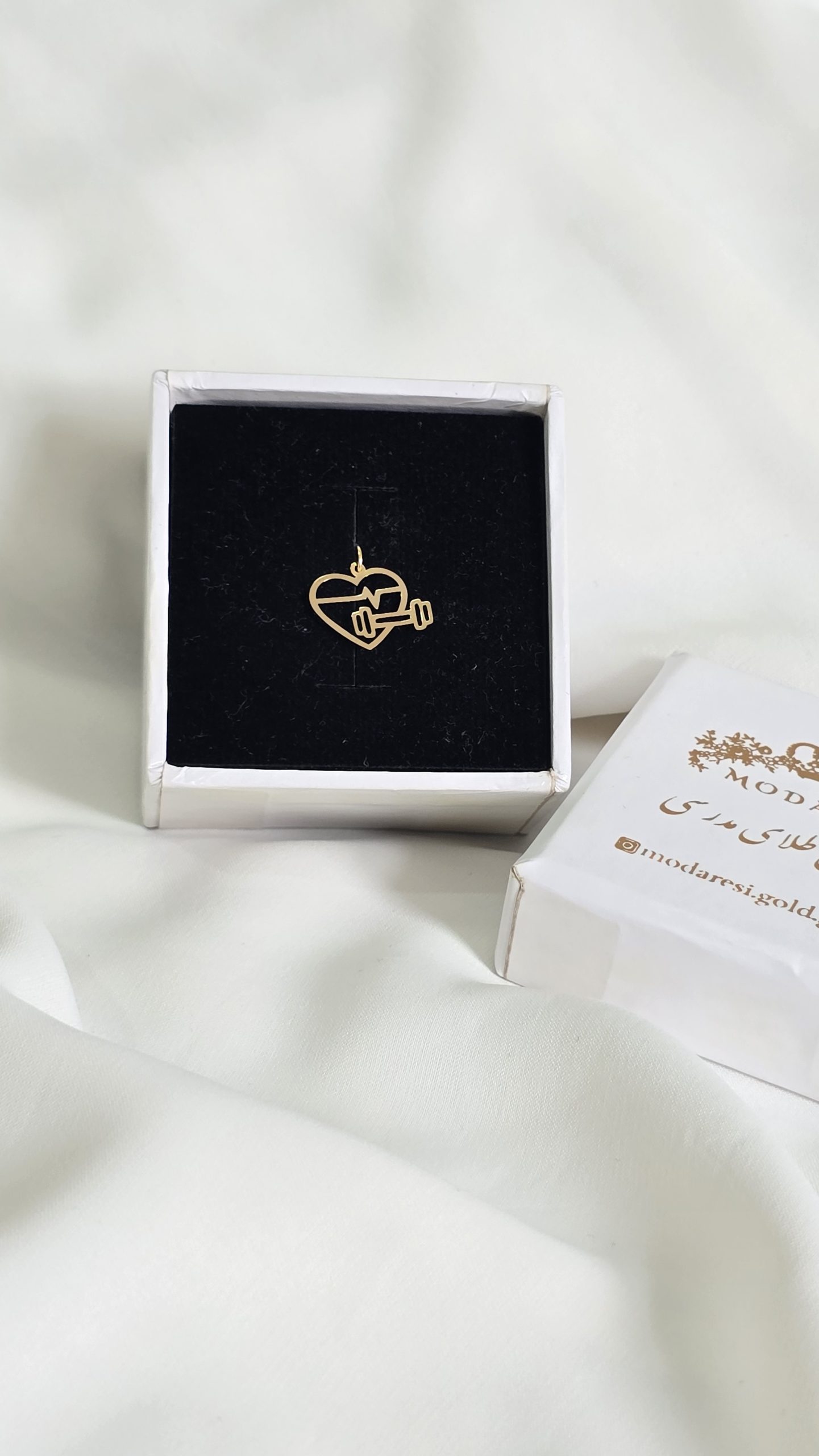 اویز وزنه و قلب کد 91