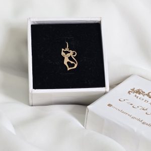 آویز گربه قلبی کد 118