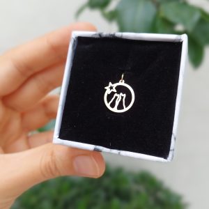 آویز گربه و ستاره کد 59