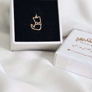 آویز گربه و پاپیون کد 103