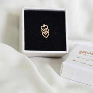 آویز سه قلب کد 26