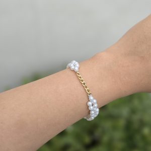 دستبند مرواریدی کارتیه