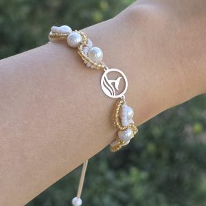 دستبند مرواریدی دم وال کد 365