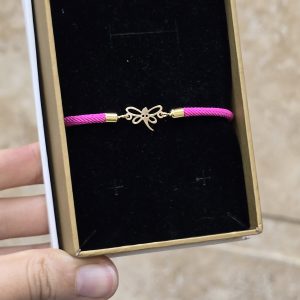 دستبند شاپرک کد 258