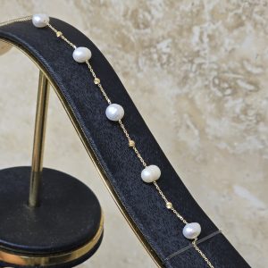 دستبند گوی و مروارید