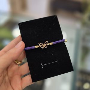 دستبند پروانه خط‌دار کد 261