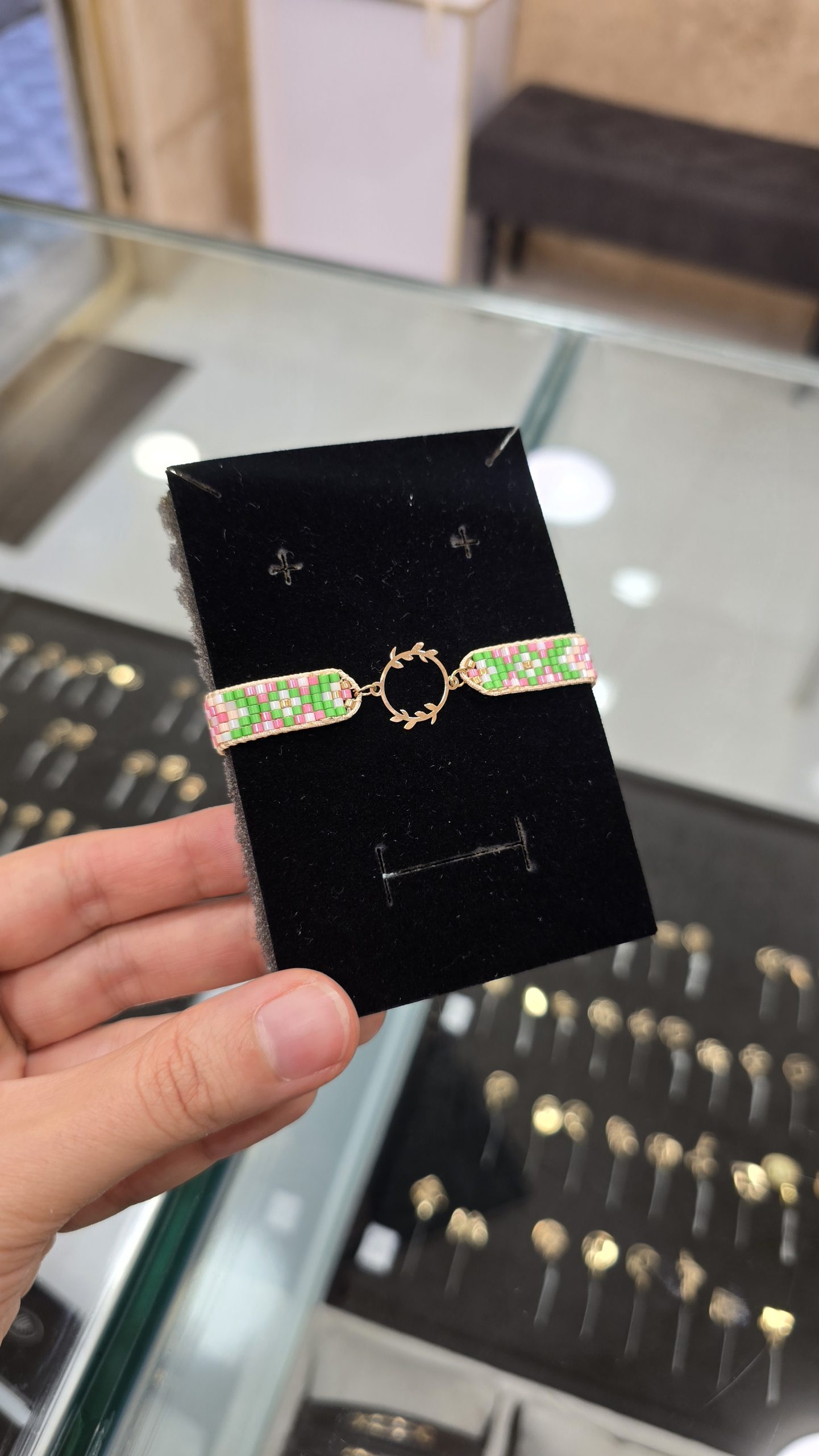 دستبند گندم میوکی کد 19